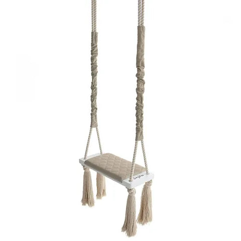 Schommel Wood swing Beige