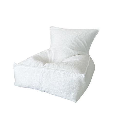 Moje Bouclé Beanbag White - zitzak