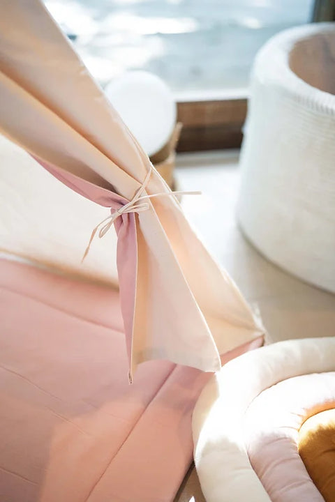 Moje. Tipi tent Ice-Cream (Roze-beige)