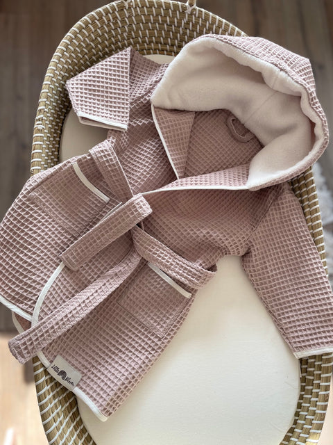 Little Bloom Badjas - Oud roze